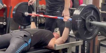 Jen Thompson Bench Press