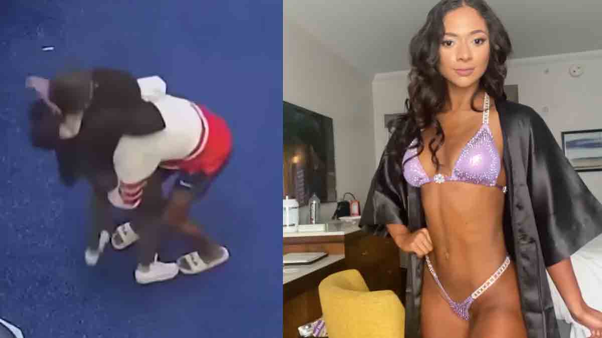 Female Bodybuilder Nashali Alma Fights Off Male Attacker in Alarming