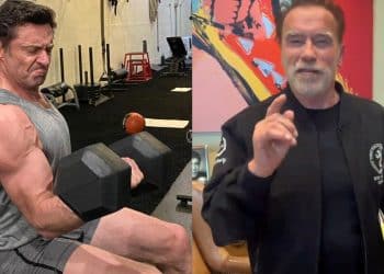 Arnold Schwarzenegger & Hugh Jackman