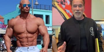 Arnold Schwarzenegger Praises Joey Swoll