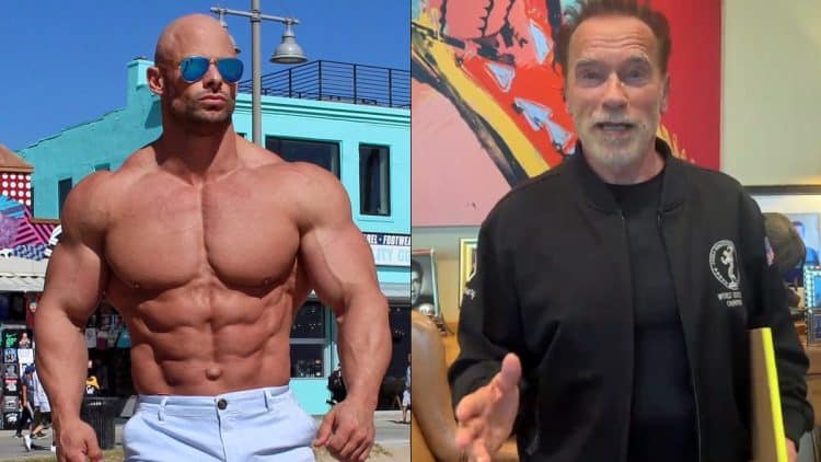 Arnold Schwarzenegger Praises Joey Swoll