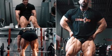 Derek Lunsford Off Season Leg Workout