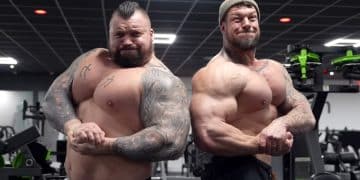 Eddie Hall & Jamie Christian Chest Workout