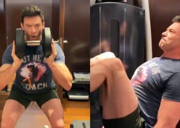Hugh Jackman Superhero Leg Deadpool 3