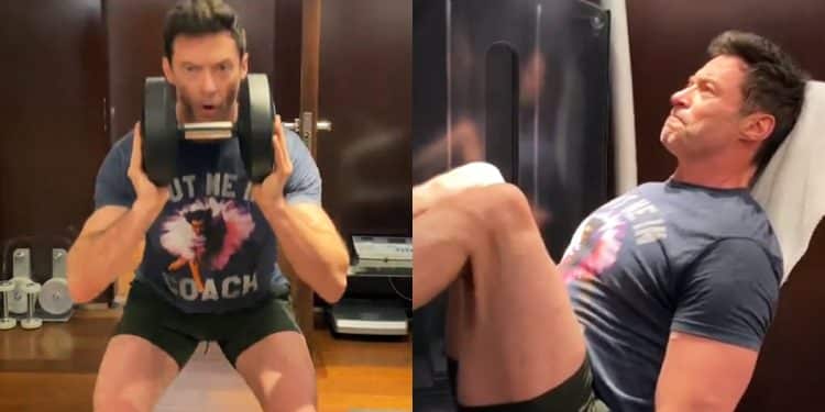 Hugh Jackman Superhero Leg Deadpool 3