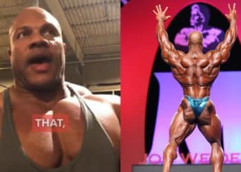 Phil Heath on delts