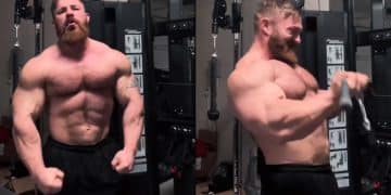 Flex Lewis Physique Update