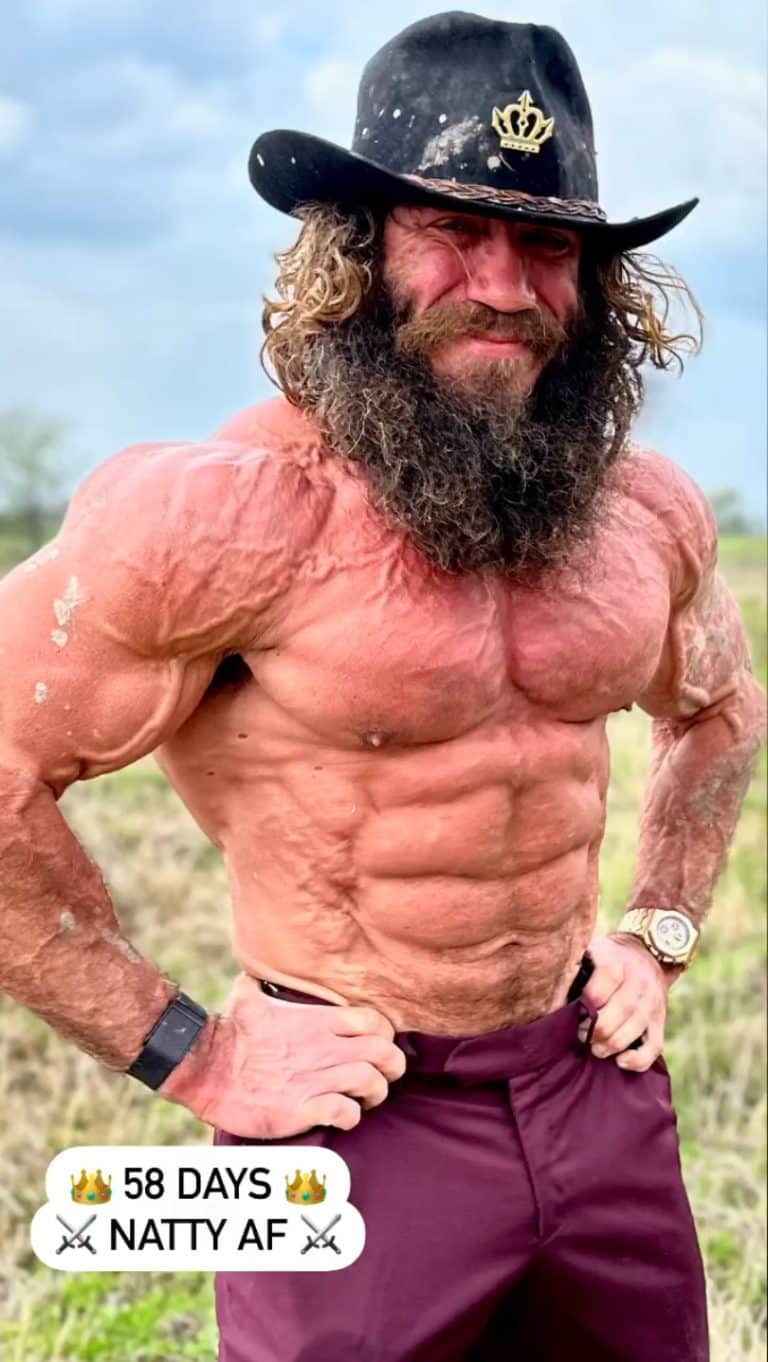 Liver King Looks Insanely Shredded After Being 'Natty AF' for 58 Days