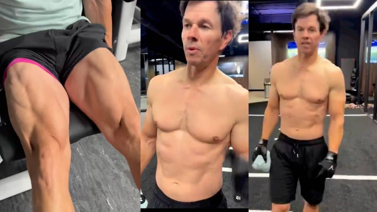 51 yo Mark Wahlberg Shows Off Impressive Physique And Jacked Quads 51 yo Mark Wahlberg Shows Off Impressive Physique And Jacked Quads