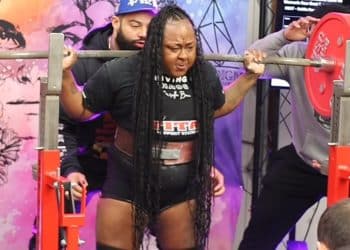 Sherine Marcelle Breaks Raw Squat Record