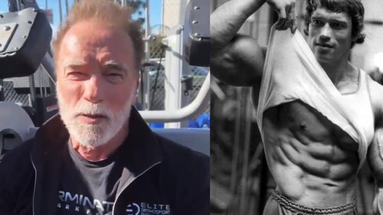 Arnold Schwarzenegger Shares Ab Workout