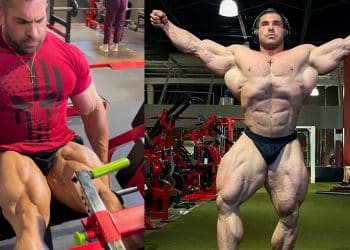 Derek Lunsford Off Season Quads Workout