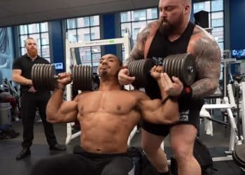 Eddie Hall Larry Wheels Shoulder Workout