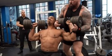 Eddie Hall Larry Wheels Shoulder Workout