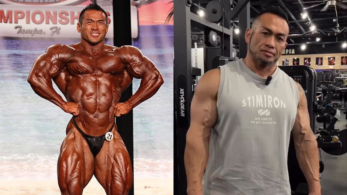 Hidetada Yamagishi Out of Retirement for 2023 Masters Olympia 'I'll Be on Stage at 50