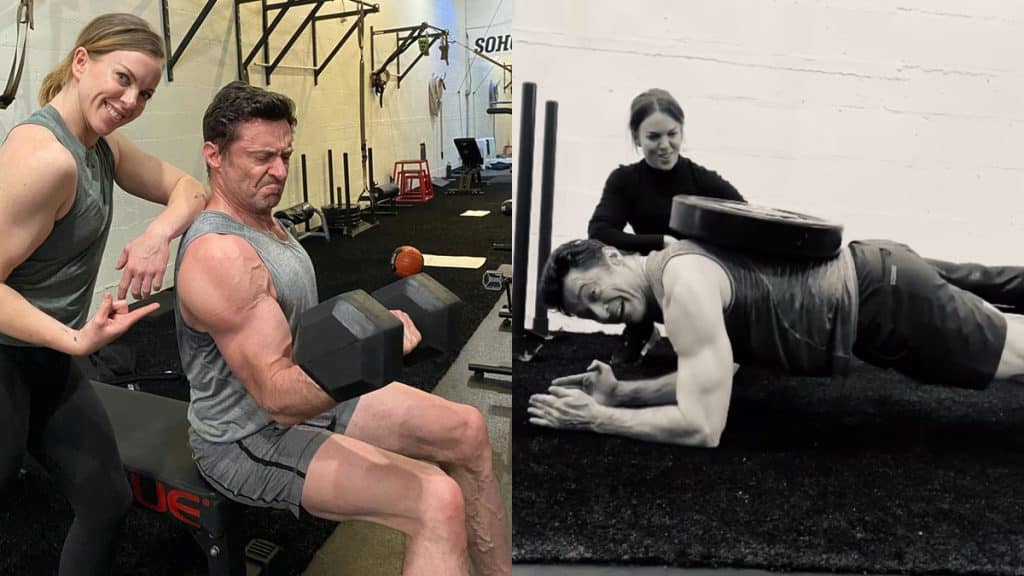 Hugh Jackman Core Workout