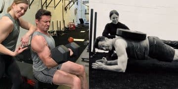 Hugh Jackman Core Workout