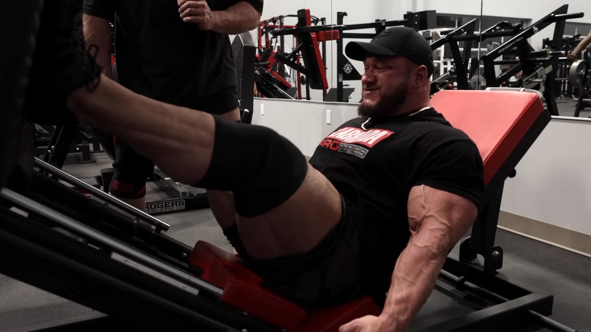 Hunter Labrada Crushes A Massive Off Season Leg Workout Fitness Volt 