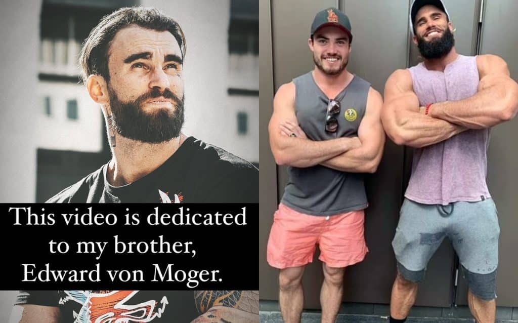 Calum Von Moger Reacts Brother Death