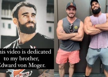 Calum Von Moger Reacts Brother Death