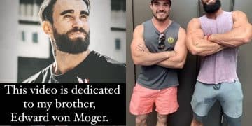 Calum Von Moger Reacts Brother Death