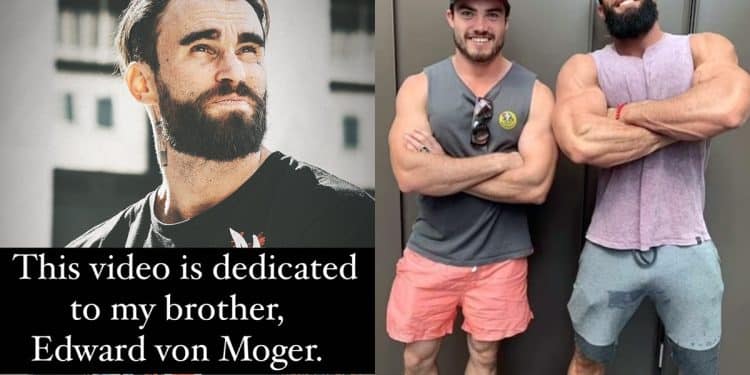 Calum Von Moger Reacts Brother Death