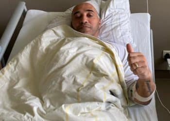 Dennis James hospitilized