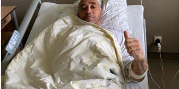 Dennis James hospitilized