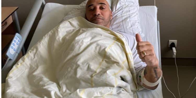 Dennis James hospitilized