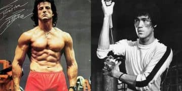 Sylvester Stallone, Bruce Lee