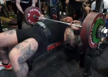 Hafthor Bjornsson Tore His Pec