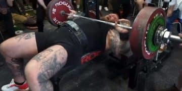 Hafthor Bjornsson Tore His Pec