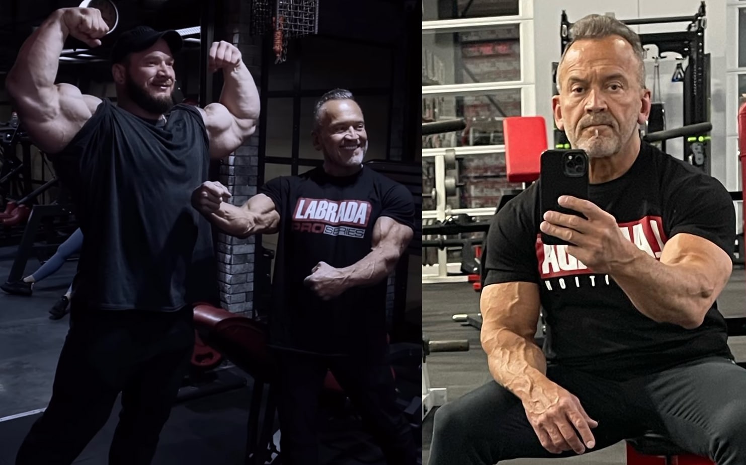 63YearOld Lee Labrada Looks Jacked in FatherSon Posing Session with