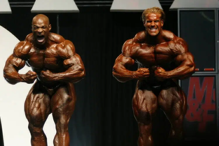 Ronnie Coleman And Jay Cutler 2006 Olympia