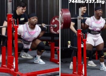 Russel Orhii Squat Rep Pr