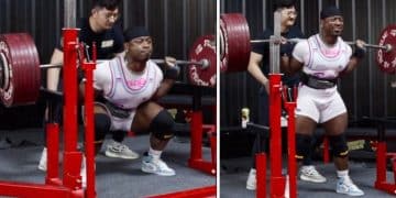 Russel Orhii Squat Rep Pr