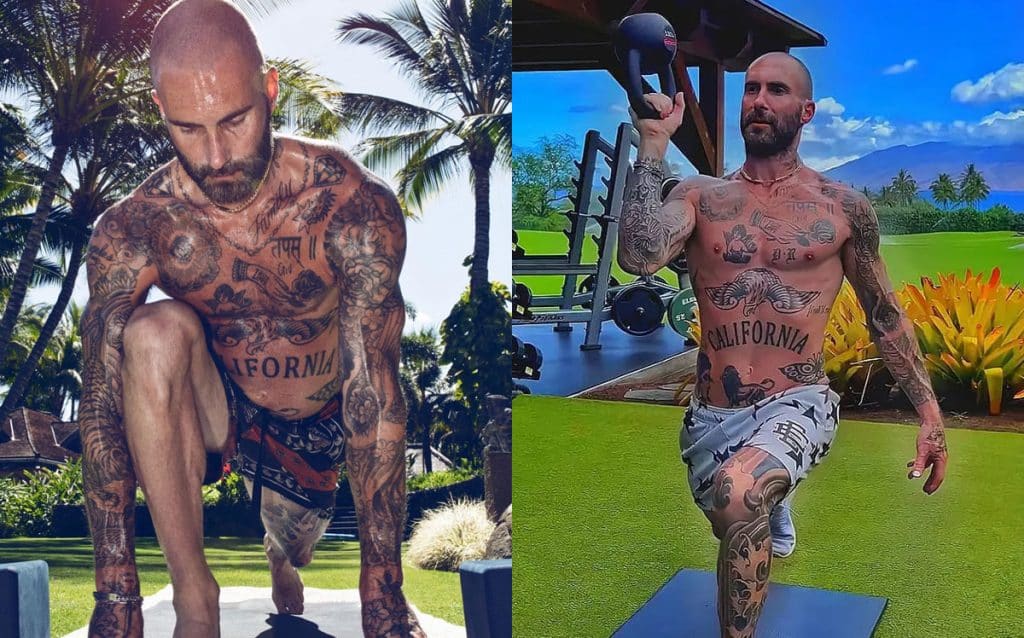 Adam Levine Workout