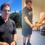 Lou Ferrigno Guides Manganiello Hulk Chest