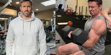 Ryan Reynolds Jackman Training Deadpool 3