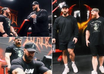 Chris Bumstead And Flex Lewis Back Workout