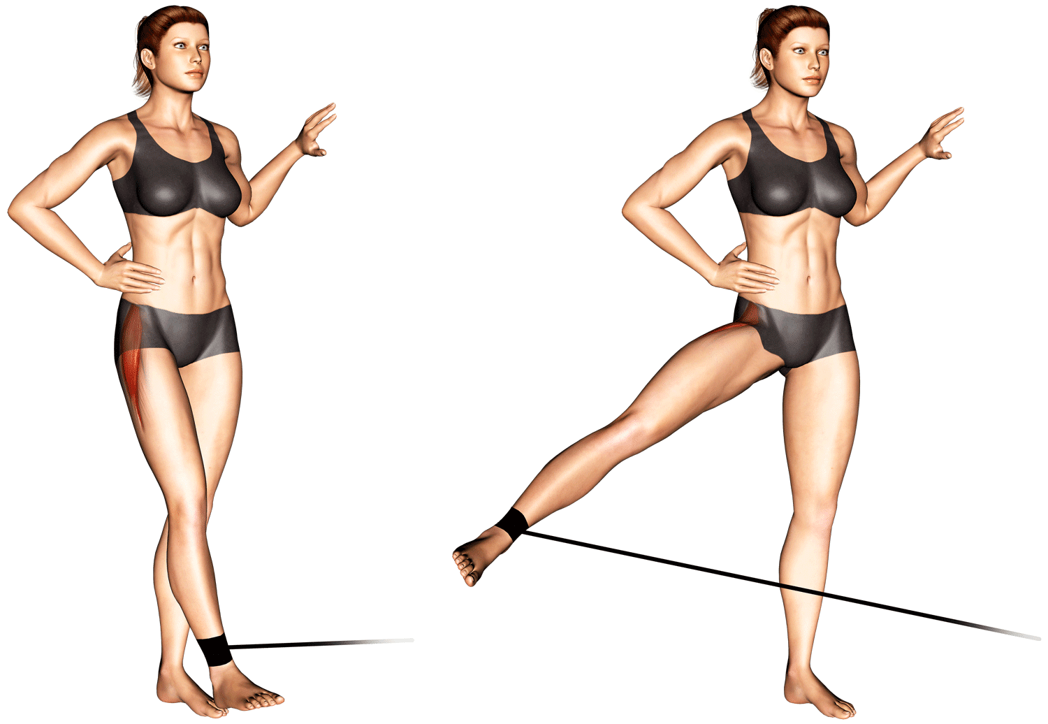 Strengthen Your Hips Band Hip Abduction for Glute Health Fitness Volt