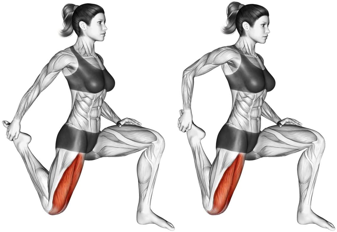 Quadriceps Stretch Guide: How-To, Muscles Involved, Benefits, and ...