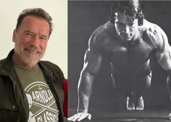 Joseph Baena Mimics Posing Of Father Arnold Schwarzenegger – Fitness Volt