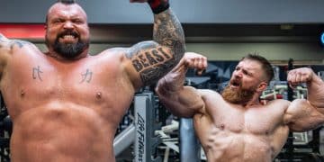 Flex Lewis Eddie Hall Arm Workout