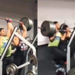 Gymbros Risk Lives Gym Stunt