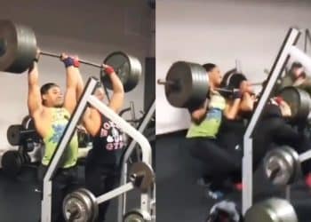 Gymbros Risk Lives Gym Stunt