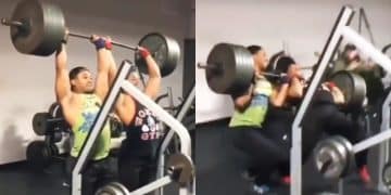 Gymbros Risk Lives Gym Stunt