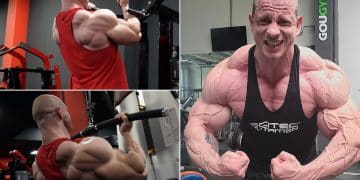 Michal Krizo Back Workout