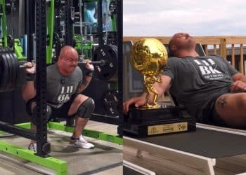 Mitchell Hooper 465lb Squat 20 Reps