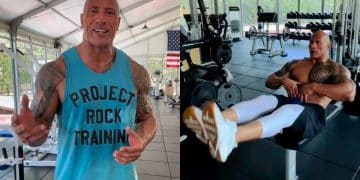 The Rock Abs Workout